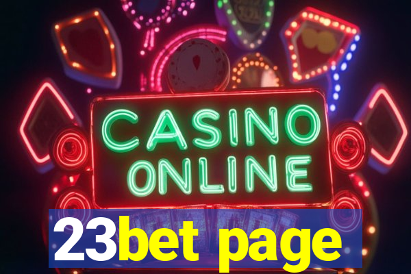 23bet page